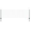 vidaXL Euro-hek met palen 25 x 0,8 m PVC-Coated Staal Groen Mesh