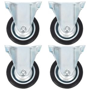 vidaXL Vaste wielen 4 st 75 mm