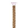 vidaXL Touw 100% jute 10 mm 100 m