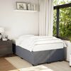 vidaXL Bedframe zonder matras 120x200 cm fluweel donkergrijs