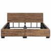 vidaXL Bedframe natuurlijk rattan 160x200 cm