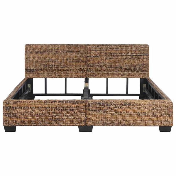 vidaXL Bedframe natuurlijk rattan 160x200 cm