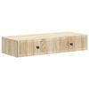 vidaXL Wandmontage Zijtafel Sonoma Eiken 87,5 x 34,5 x 17 cm