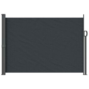 vidaXL Uittrekbaar Zijscherm 120 x 300 cm 100% polyester ijzer staal