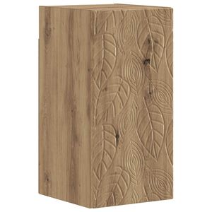 vidaXL Badkamer wandkast DELFT Artisanaal eiken 30 x 31 x 59 cm