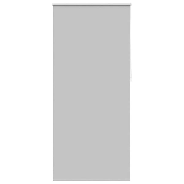 vidaXL Rolgordijn verduisterend 84,4 x 230 cm stofbreedte 80 cm grijs