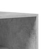 vidaXL Kledingkast 50x50x200 cm bewerkt hout betongrijs