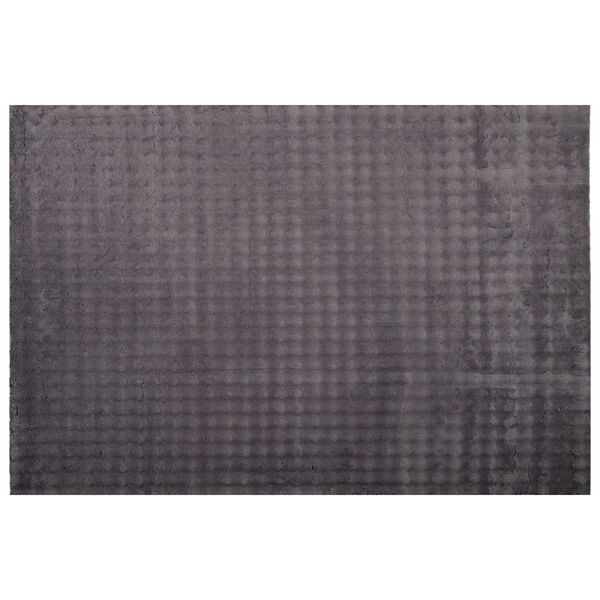vidaXL Vloerkleden Rechthoekig HUARTE Antraciet 170 x 120 cm Polyester