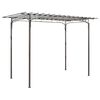 vidaXL Stalen rozenboog 215 cm