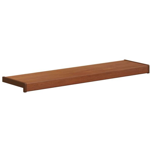 vidaXL Raamsokkel Bruin Hout 80 x 25 x 4,5 cm PVC
