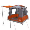 vidaXL Partytent Grijs en Oranje 4-persoons