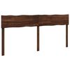 vidaXL Live Edge Hoofdbord ROSTOCK Donkerbruin 200 cm