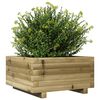 vidaXL Plantenbak 50x50x26,5 cm ge&iuml;mpregneerd grenenhout