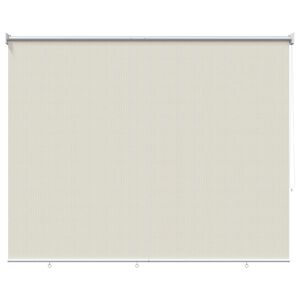 vidaXL Rolgordijn voor buiten 145(B)x230(H) cm cr&egrave;mekleurig