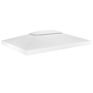 vidaXL Prieeldak 2-laags 310 g/m&sup2; 4x3 m wit