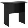 vidaXL Wandtafel Zwart 93 x 40 x 75 cm Bewerkt hout