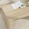 vidaXL Salontafel Sonoma Eiken 95 x 50 x 34 cm Bewerkt hout