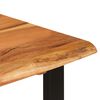 vidaXL Eettafel 110x50x76 cm massief acaciahout