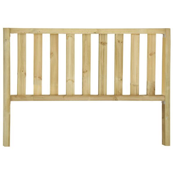 vidaXL Hek 7,1x1,3 m ge&iuml;mpregneerd grenenhout