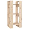 vidaXL Boekenkast/kamerscherm 41x35x91 cm massief grenenhout