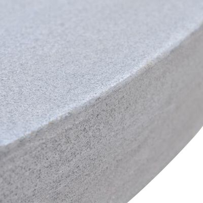 vidaXL 3-delige Bistroset beton grijs