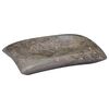 vidaXL Gootsteen 50x35x10 cm marmer grijs