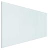 vidaXL Vuurplaats Glazen Plaat Doorzichtig 120 x 60 cm Glas