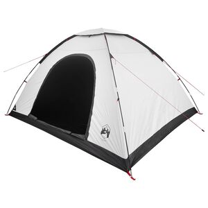 vidaXL Kamperen tent met dak Wit Blackout 335 x 275 x 180 cm