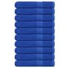 vidaXL Saunahanddoeken FROGN 10 st 80x200 cm 360 g/m&sup2; blauw