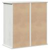 vidaXL Badkamerkast VIGO Wit en Antiek Wit 67,5 x 34 x 71,5 cm