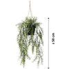 Emerald Kunstplant hangend in pot asparagus 50 cm