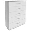 vidaXL Opbergkast 71x35x106 cm bewerkt hout wit