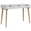 vidaxl Plafondtafel FAUSKE Wit 112 x 50 x 78 cm
