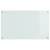 vidaXL Keuken Achterwand 2 pcs Wit 100 x 60 cm gehard glas