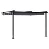 vidaXL Paviljoen 300 x 300 x 200 cm Antraciet Polyester