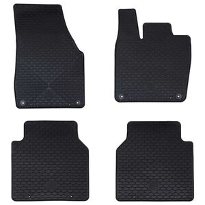 vidaXL Autobodemmat 4 st geschikt voor VW ID.7 2023- Rubber