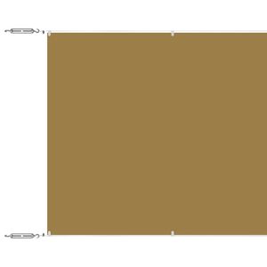 vidaXL Luifel verticaal 100x1000 cm oxford stof beige