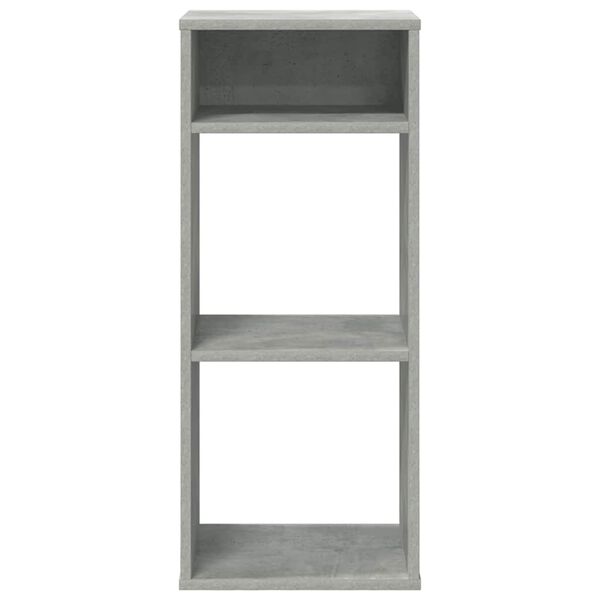 vidaXL Boekenkast 34x31x80 cm bewerkt hout betongrijs