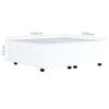 vidaXL Salontafel 100x100x35 cm hoogglans wit