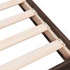 vidaXL Bedframe zonder matras bewerkt hout bruin eikenkleur 100x200 cm