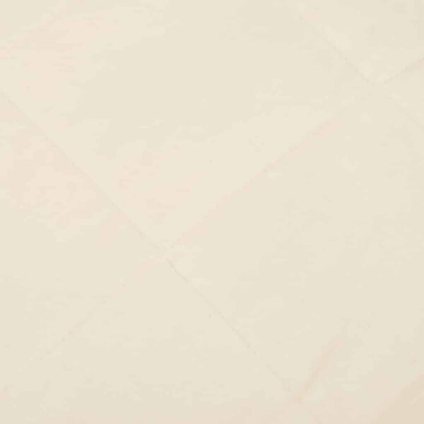 vidaXL Verzwaringsdeken 138x200 cm 10 kg stof lichtcr&egrave;mekleurig