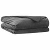 vidaXL Verzwaarde Dekens Antraciet 200 x 225 cm 13 kg 100% Katoen 205T