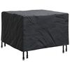 vidaXL Meubelhoes 60 x 60 x 45 cm 600D Oxford Stof Rechthoekig Zwart