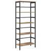 vidaXL Boekenkast 4-laags 60 x 29,5 x 149 cm Bewerkt hout