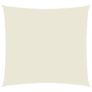 vidaXL Zonnescherm vierkant 3,6x3,6 m oxford stof cr&egrave;mekleurig