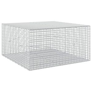 vidaXL Gabion met 5 mm Draad en 5x2,5 cm Gaas 100x100x50 cm