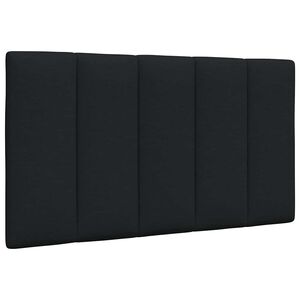 vidaXL Hoofdbordkussen "Hanko" 80 cm stof zwart