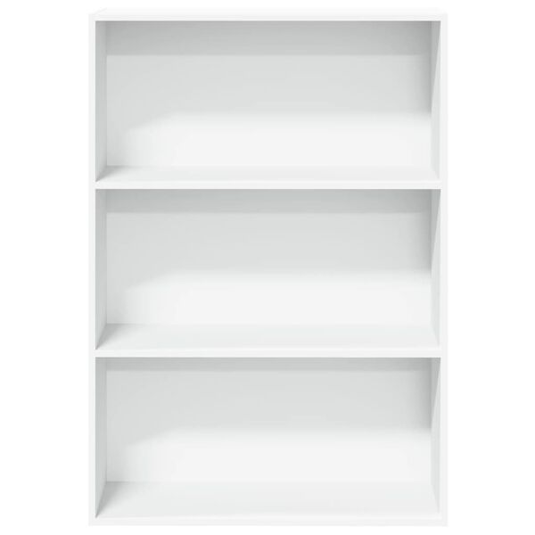 vidaXL Boekenkast 80x30x114 cm bewerkt hout wit
