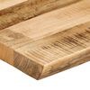 vidaXL Tafelblad met natuurlijke rand 90x40x3,8 cm massief mangohout