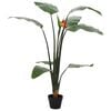 vidaXL Kunst Strelitzia Plant Groen 70 x 18 x 155 cm Stof en PE